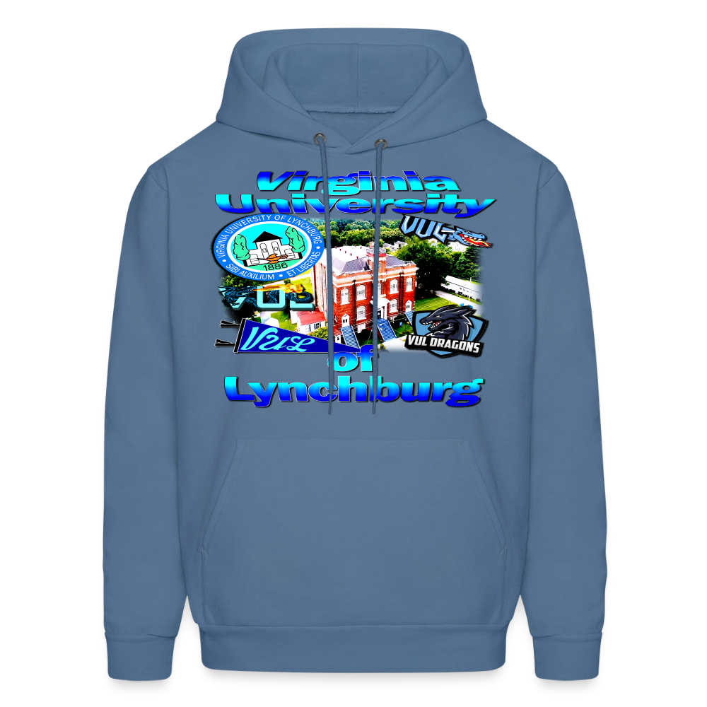 Virginia University of Lynchburg Hoodie - denim blue