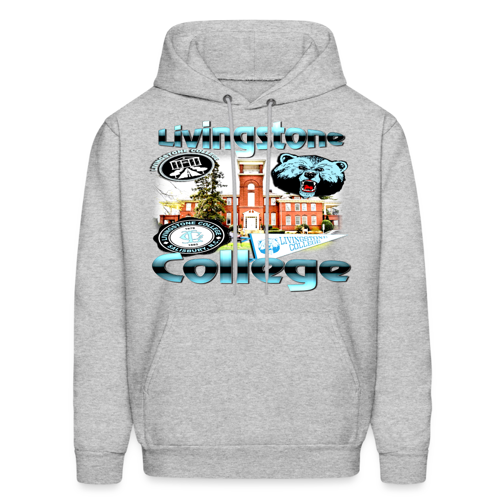 Livingstone College Hoodie - heather gray