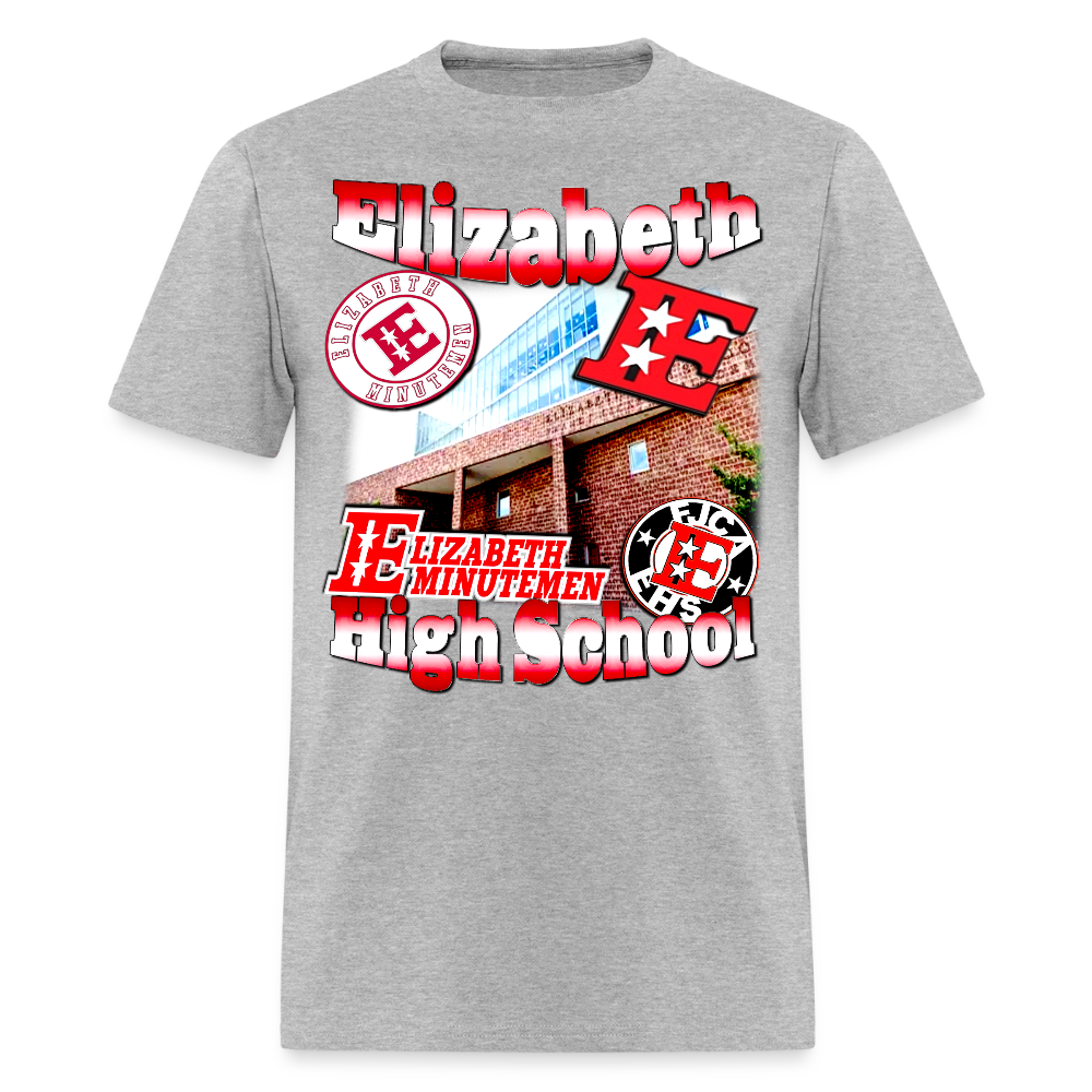 Elizabeth High School (NJ) Tee - heather gray