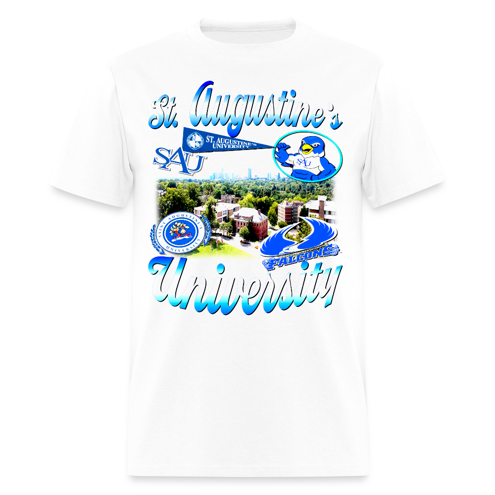 St. Augustine's University Tee - white