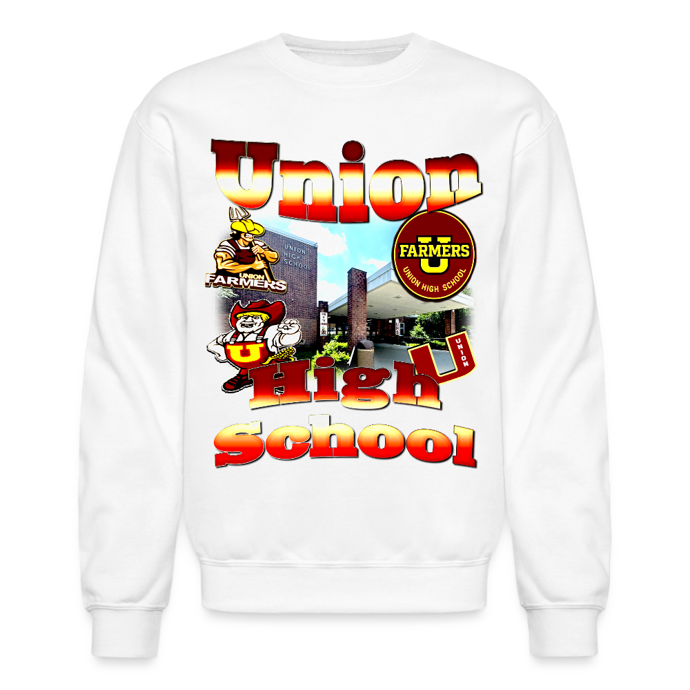 Union High School (NJ) Crewneck Sweatshirt - white