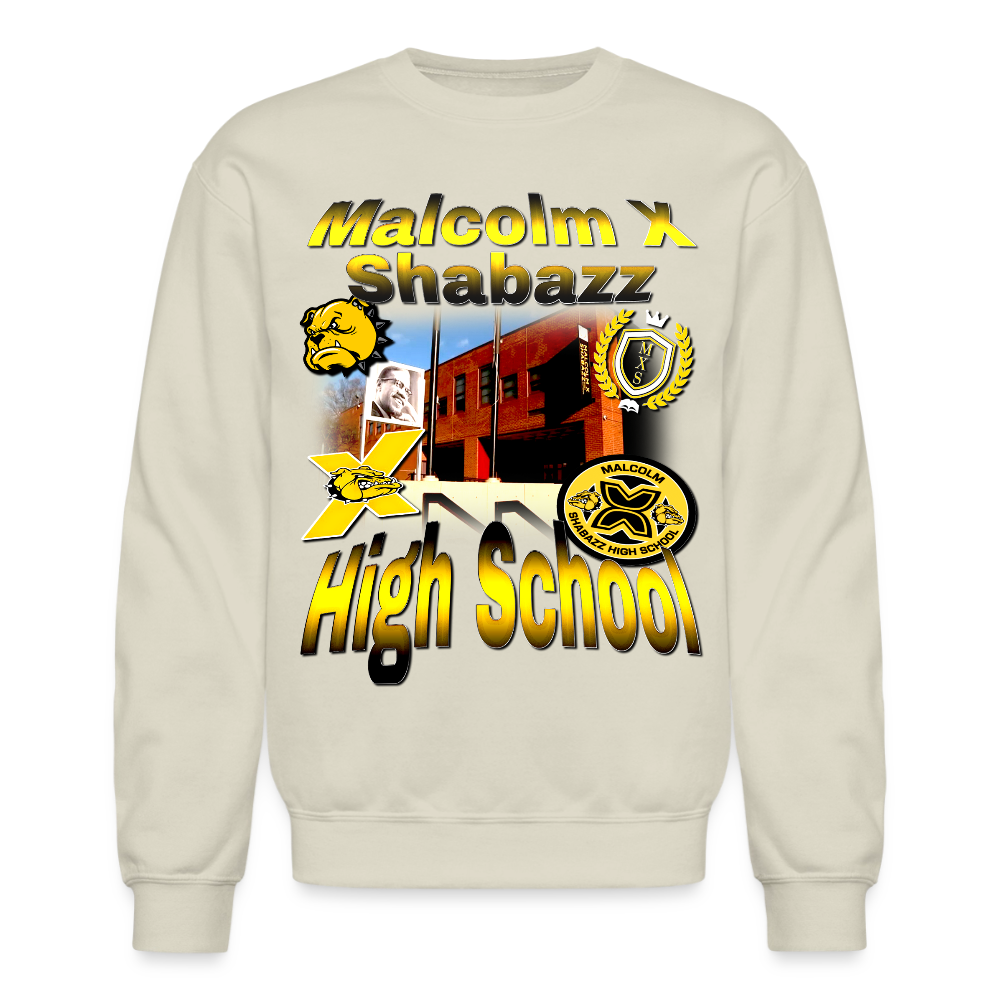 Malcolm X Shabazz High School Sweatshirt - Sand