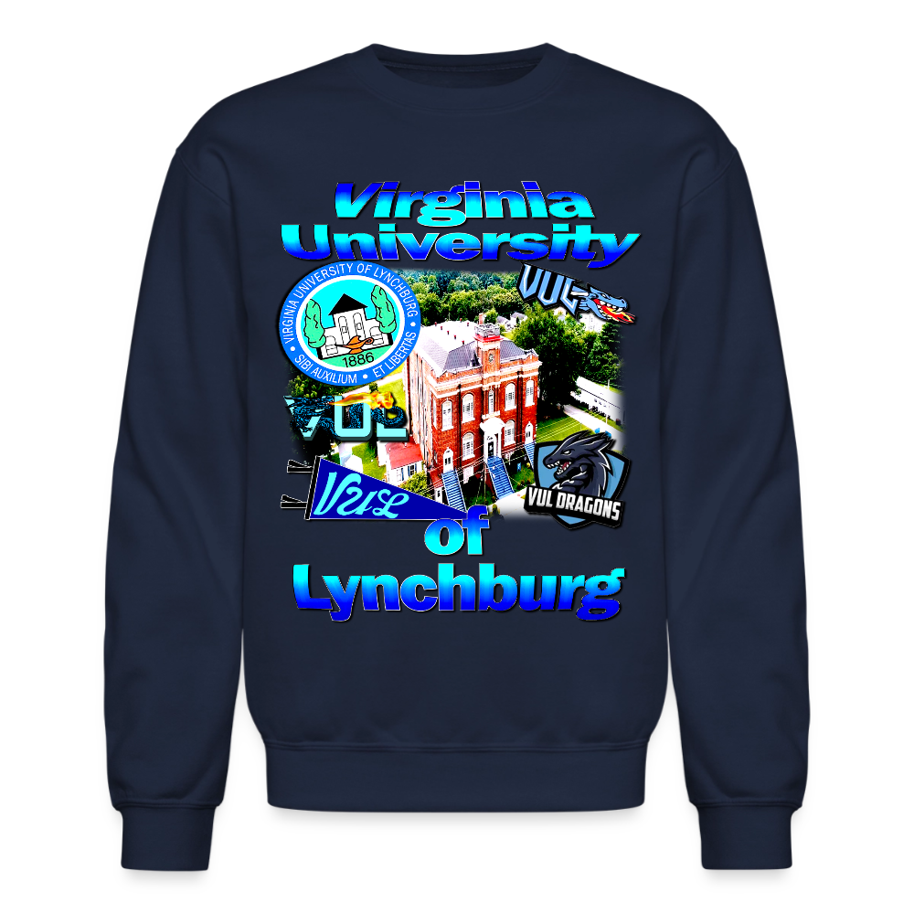 Virginia University of Lynchburg Sweatshirt - navy
