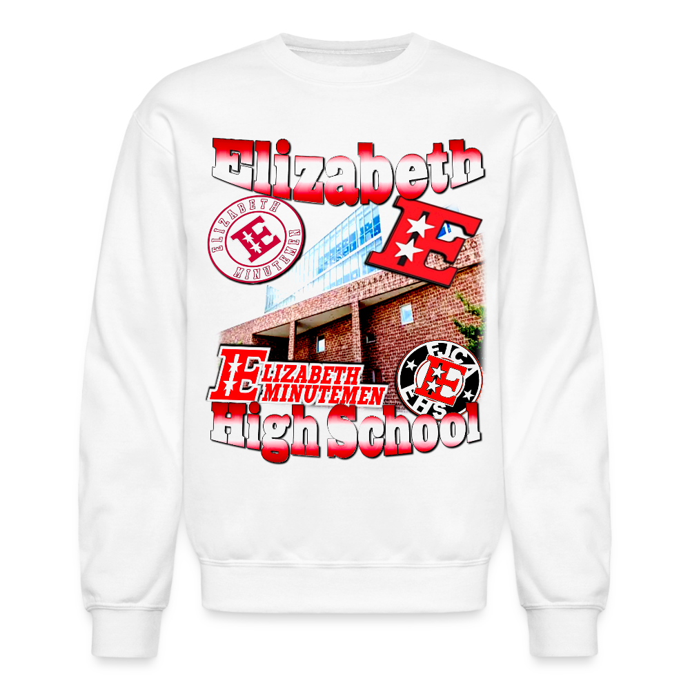 Elizabeth High School (NJ) Sweatshirt - white