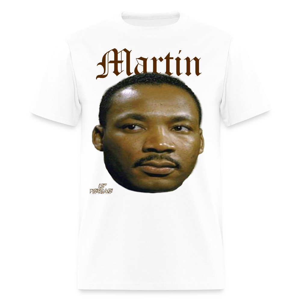 "Martin" Dr. Martin Luther King Jr. Tee - white