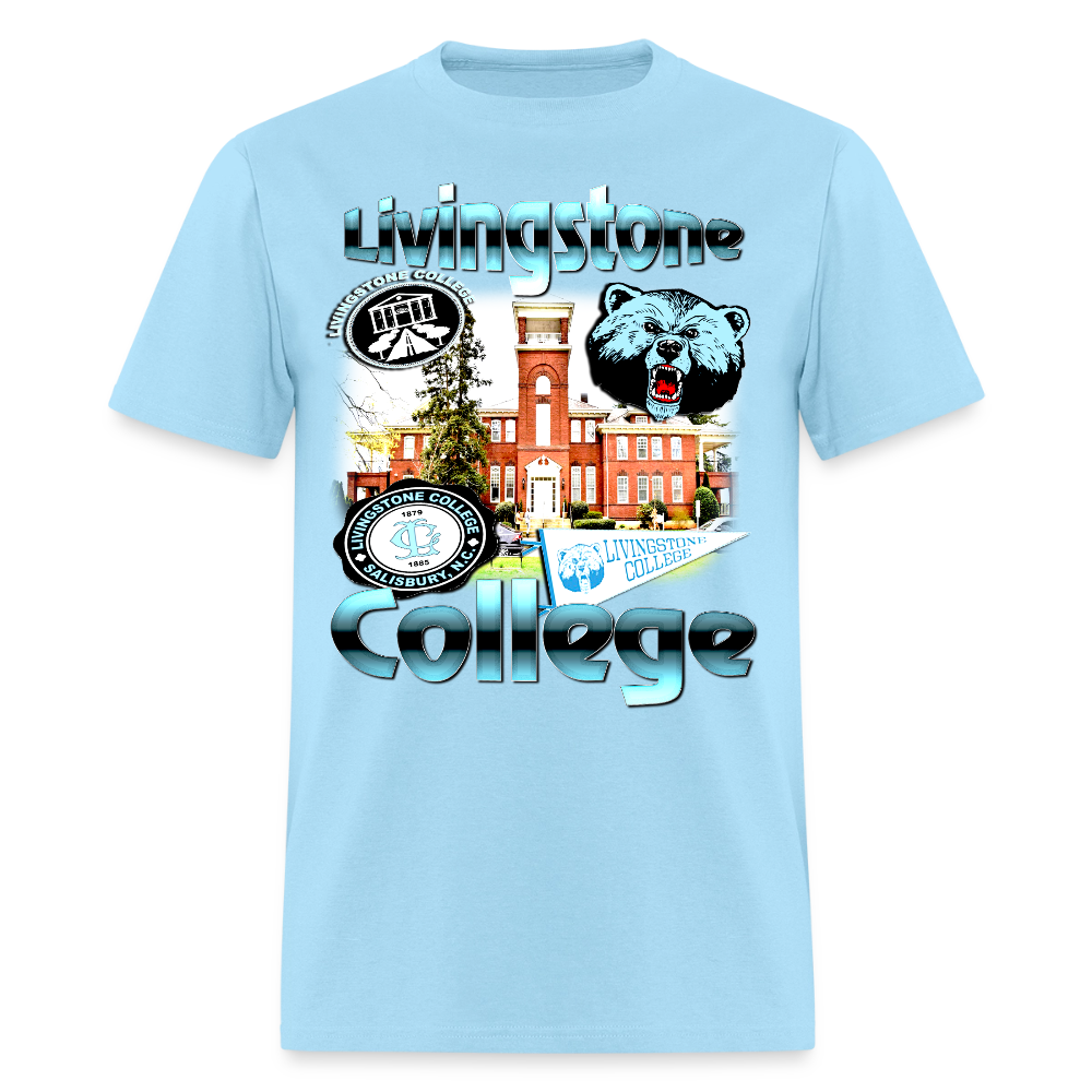 Livingstone College T-Shirt - powder blue