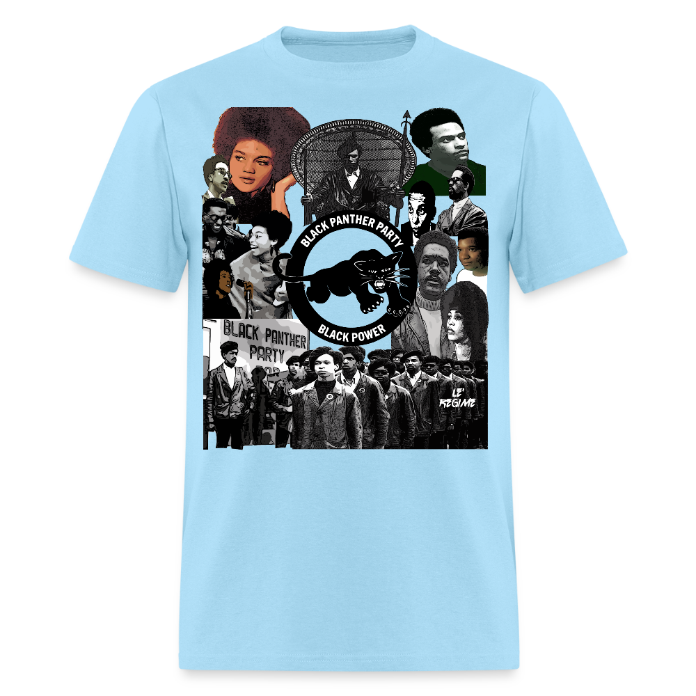 Black Panther Party Unisex Tee - powder blue