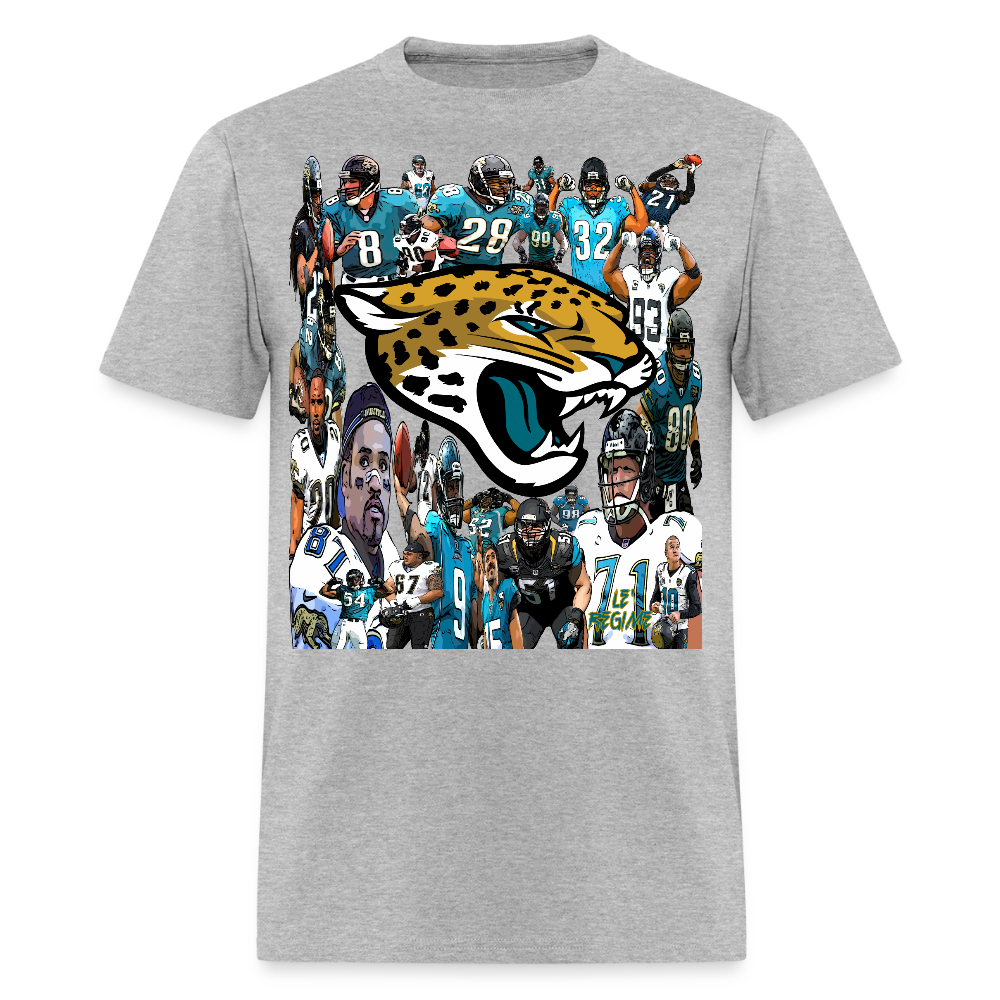 Jacksonville Jaguars All-Time Tee - heather gray