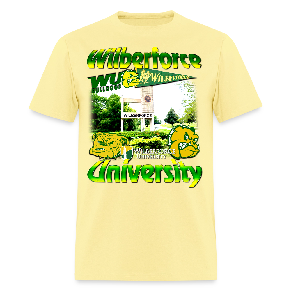 Wilberforce University T-Shirt - cornsilk
