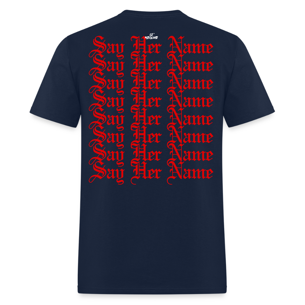 Breonna Taylor x Say Her Name Tee - navy
