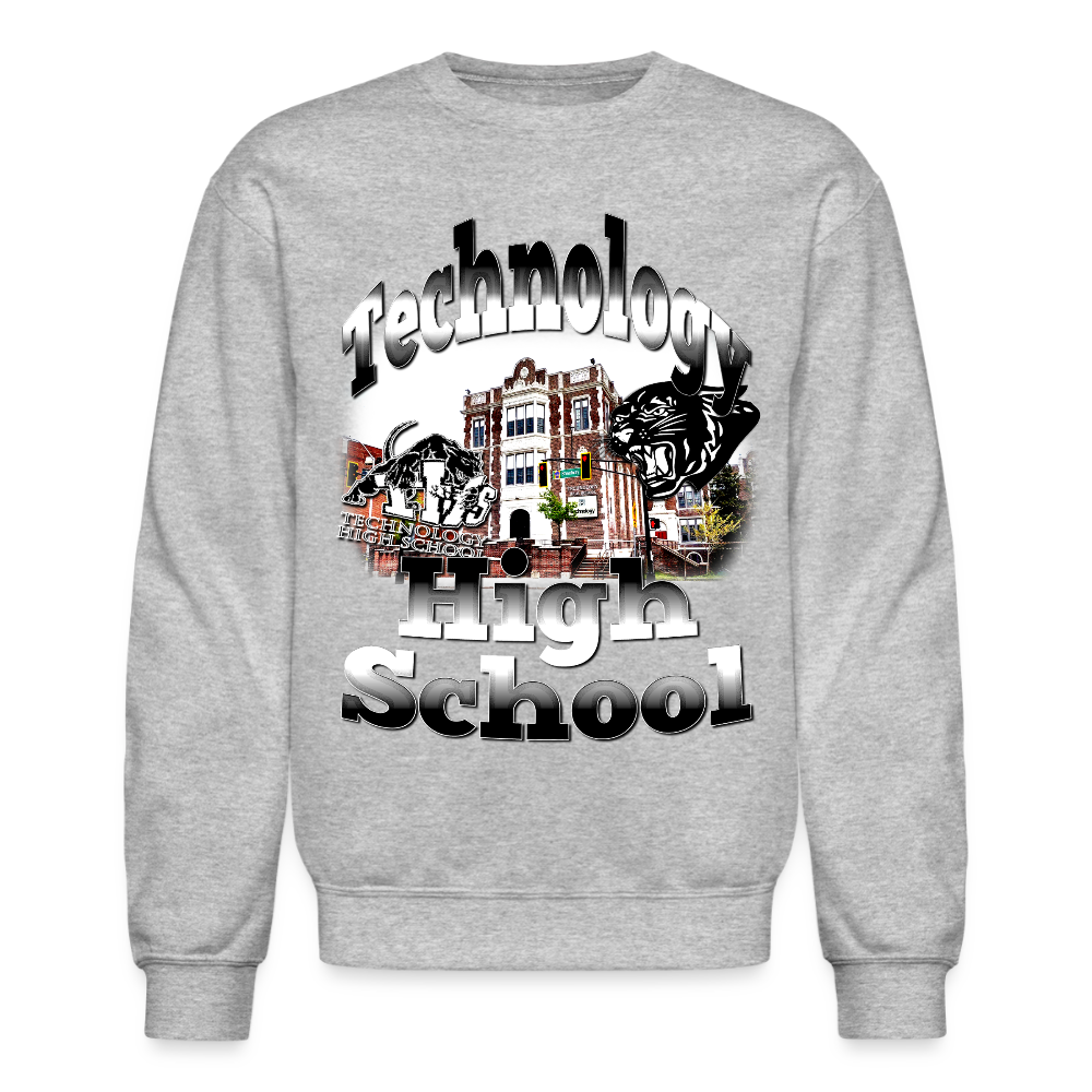 Technology High School (NJ) Sweatshirt - heather gray