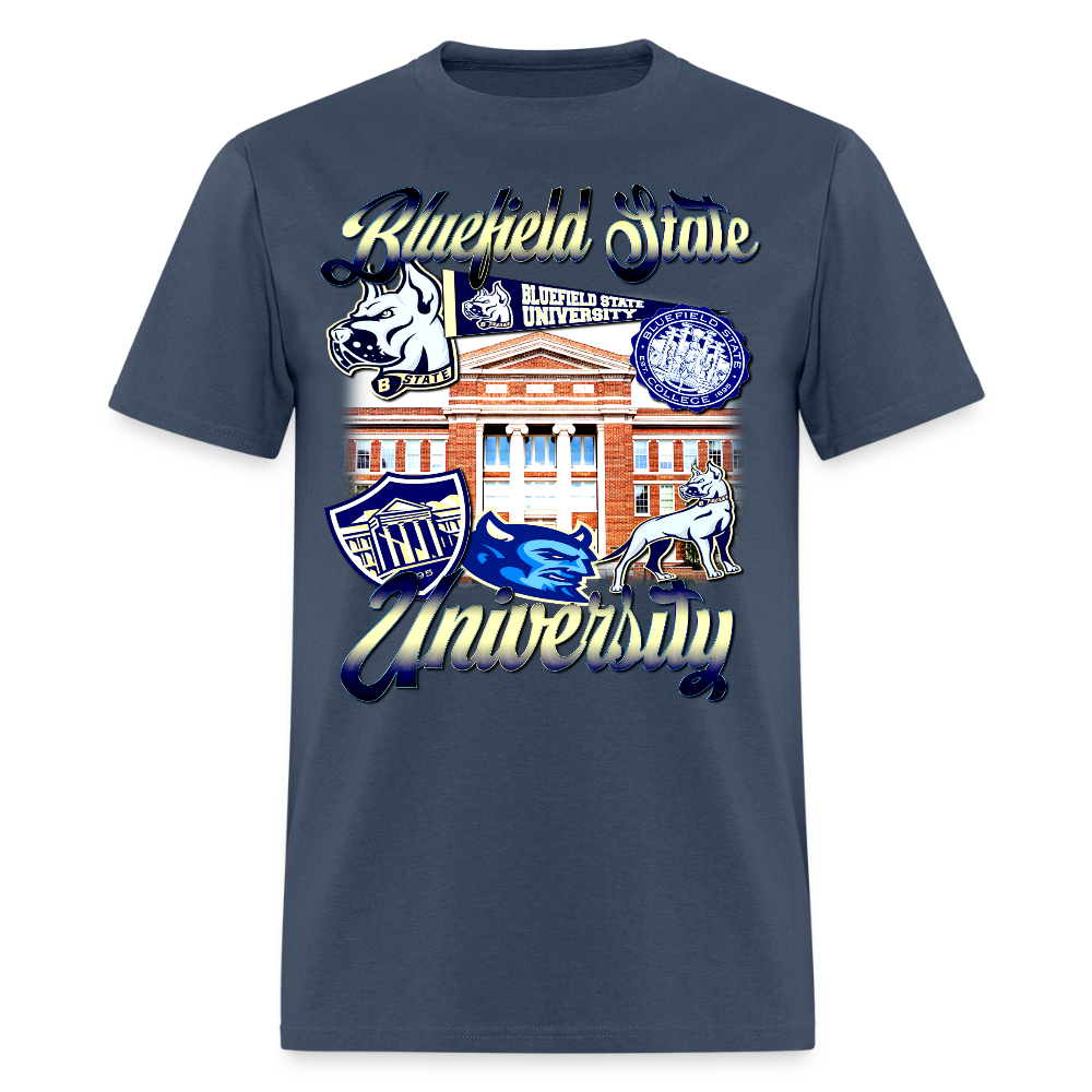 Bluefield State T-Shirt -  blue dusk