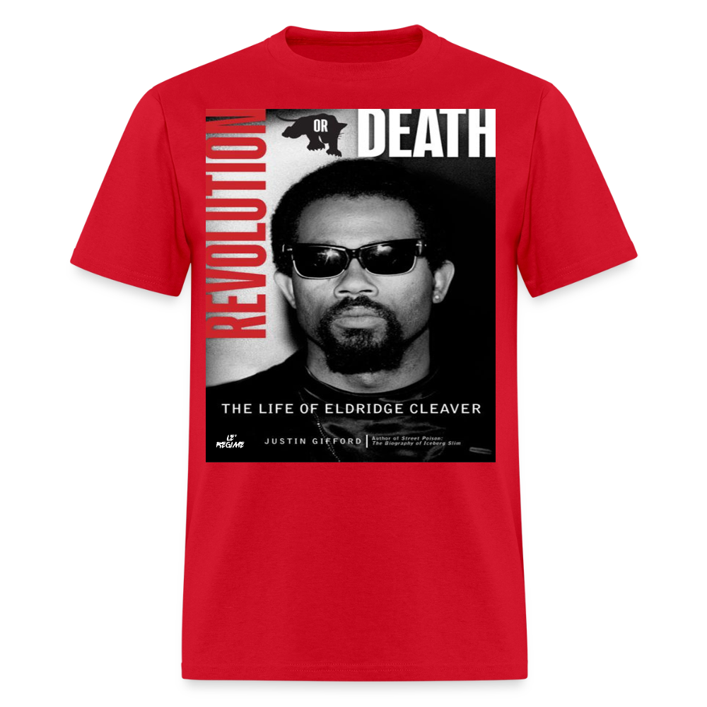 Revolution Or Death x Eldridge Cleaver Tee - red