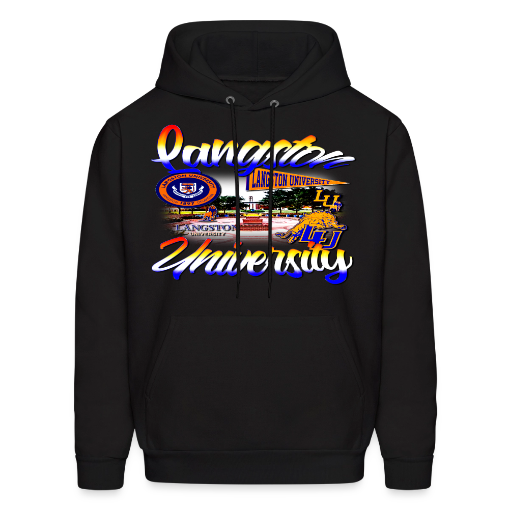 Langston University Hoodie - black