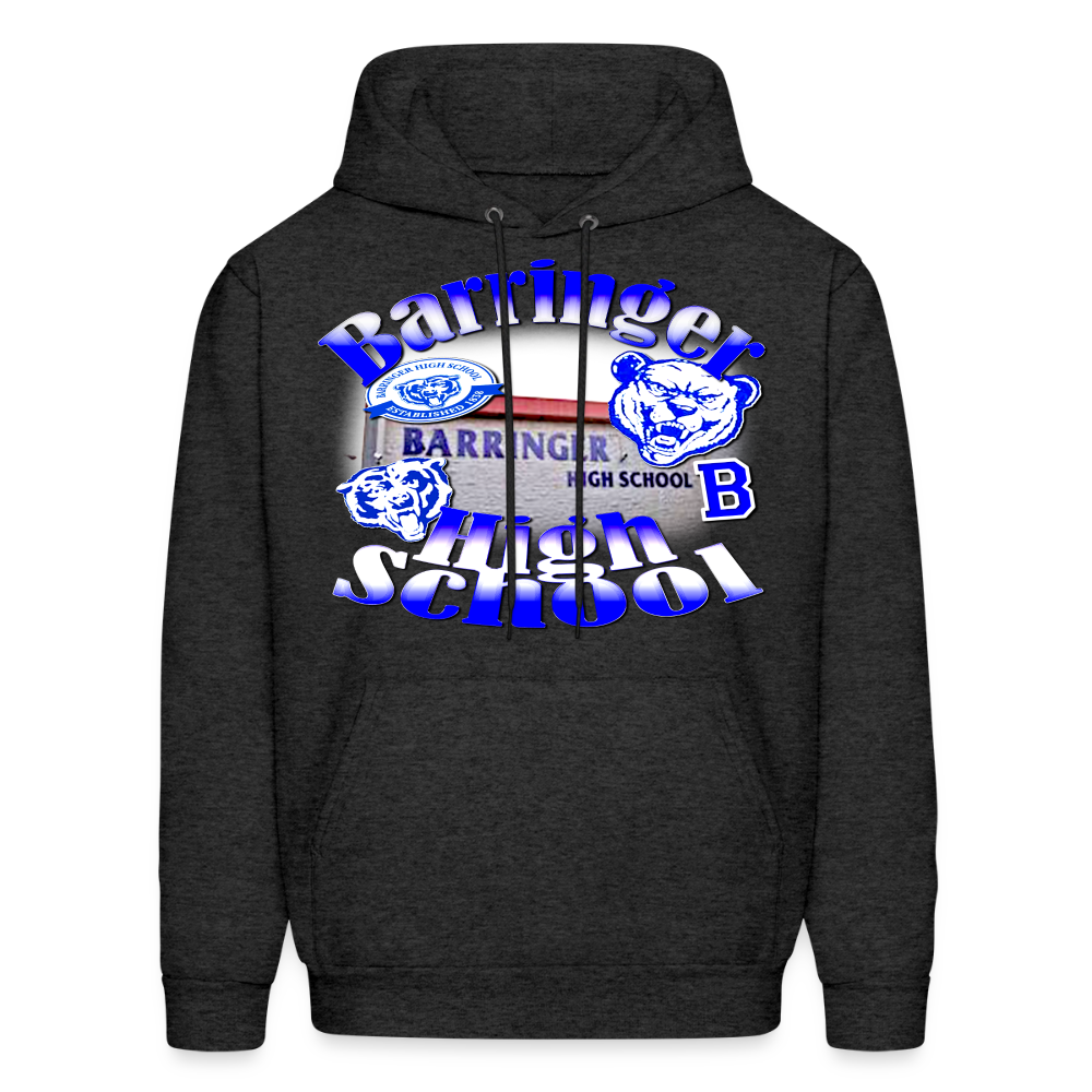 Barringer High School  Hoodie - charcoal grey