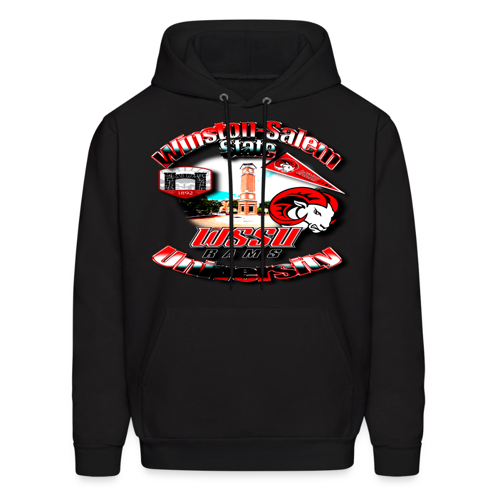 Winston-Salem State Hoodie - black