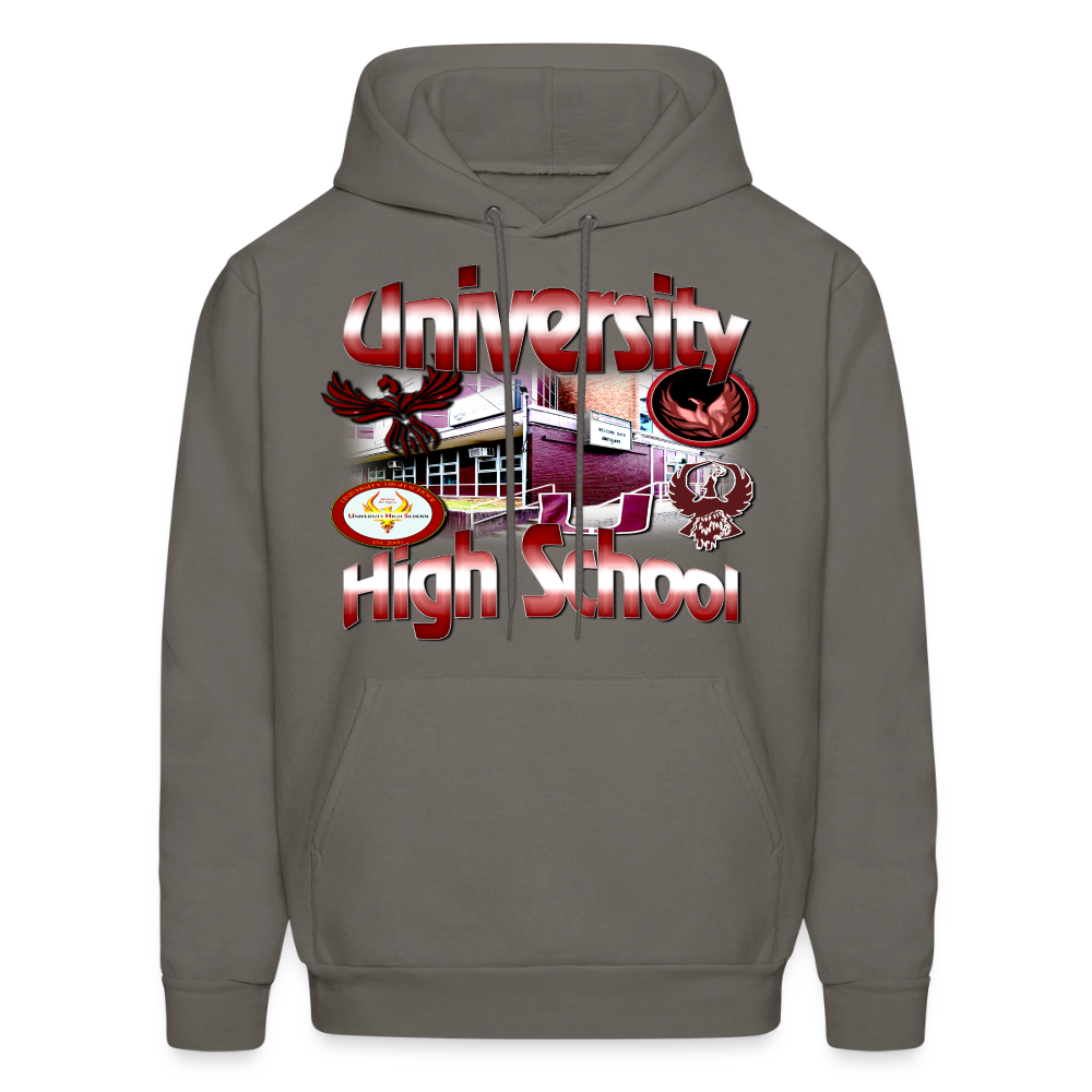 University High School Hoodie - asphalt gray