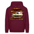 Shaw University Hoodie - burgundy
