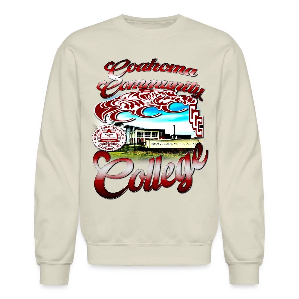 Coahoma Community College Sweatshirt - Sand