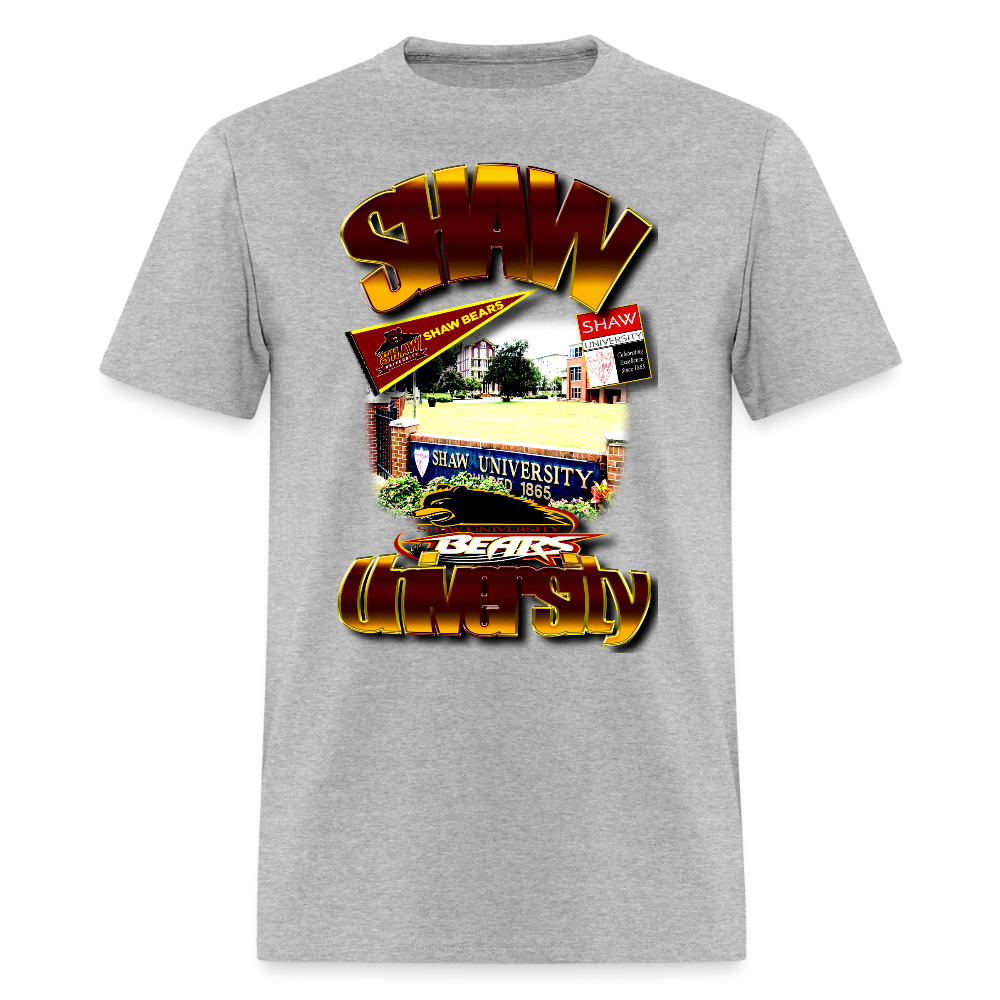 Shaw University Tee - heather gray