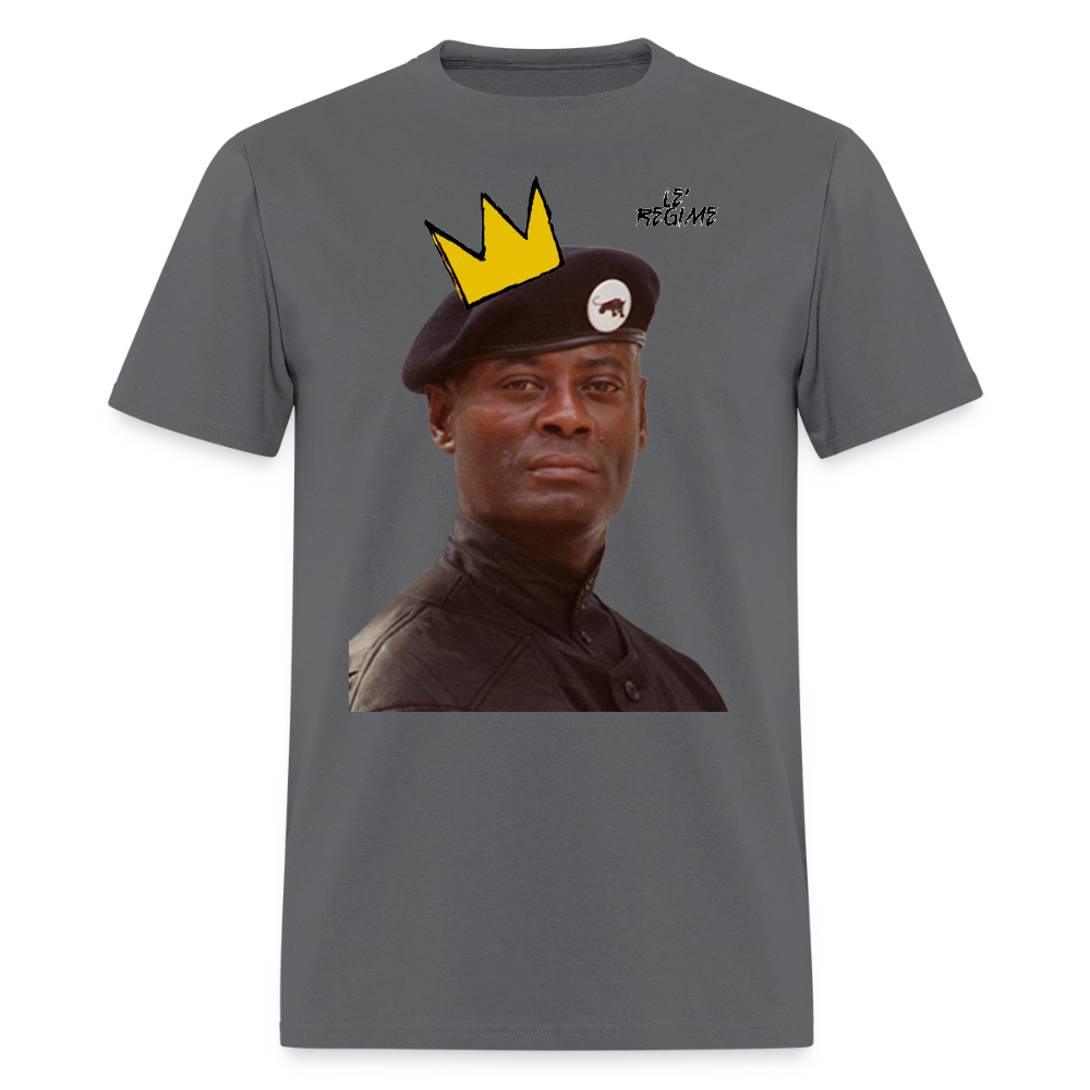 King Khalid Muhammad Tee - charcoal