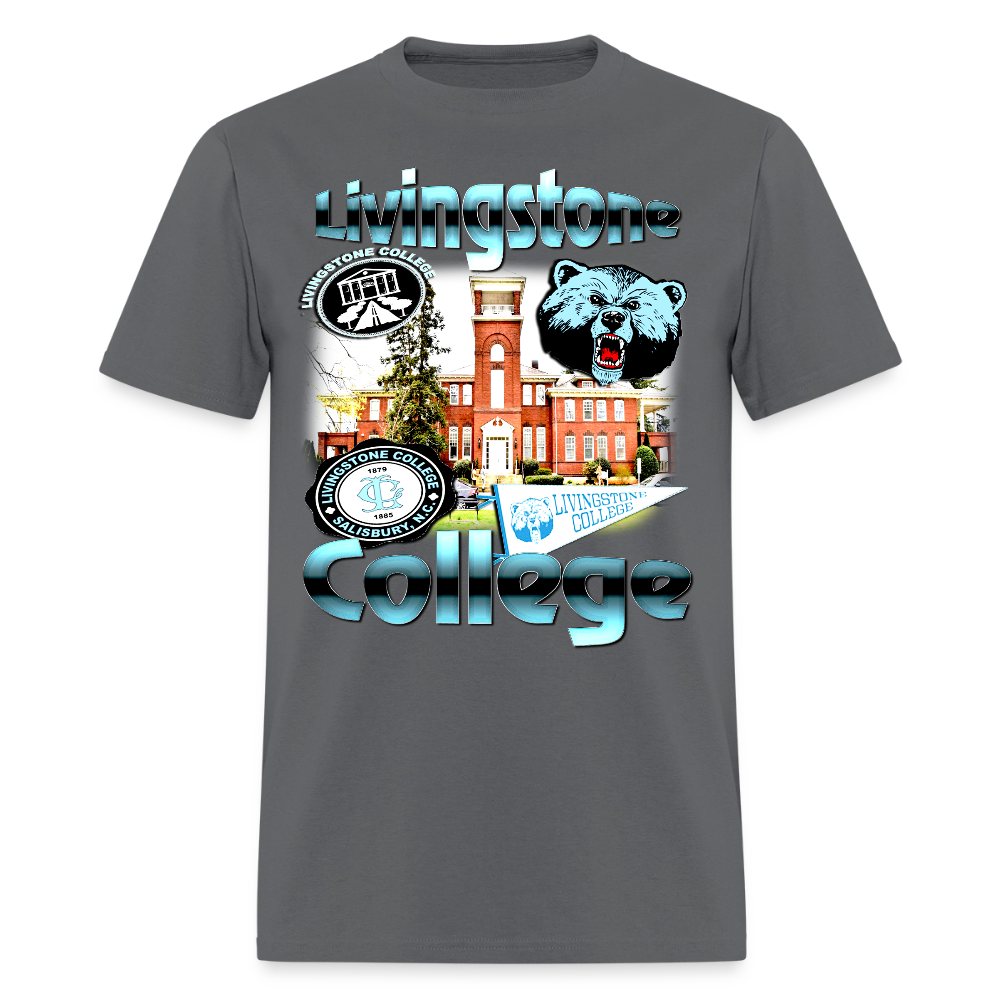 Livingstone College T-Shirt - charcoal