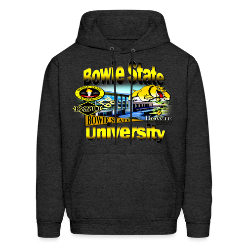 Bowie State Hoodie - charcoal grey