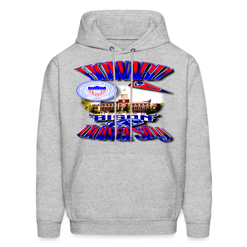 Howard University Hoodie - heather gray