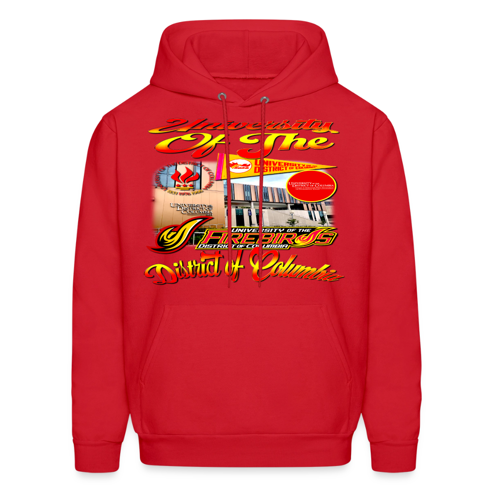 University Of DC Hoodie - red