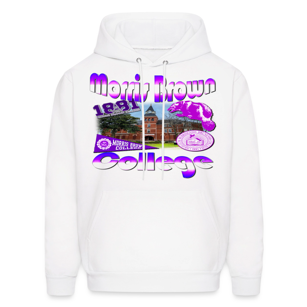 Morris Brown Hoodie - white