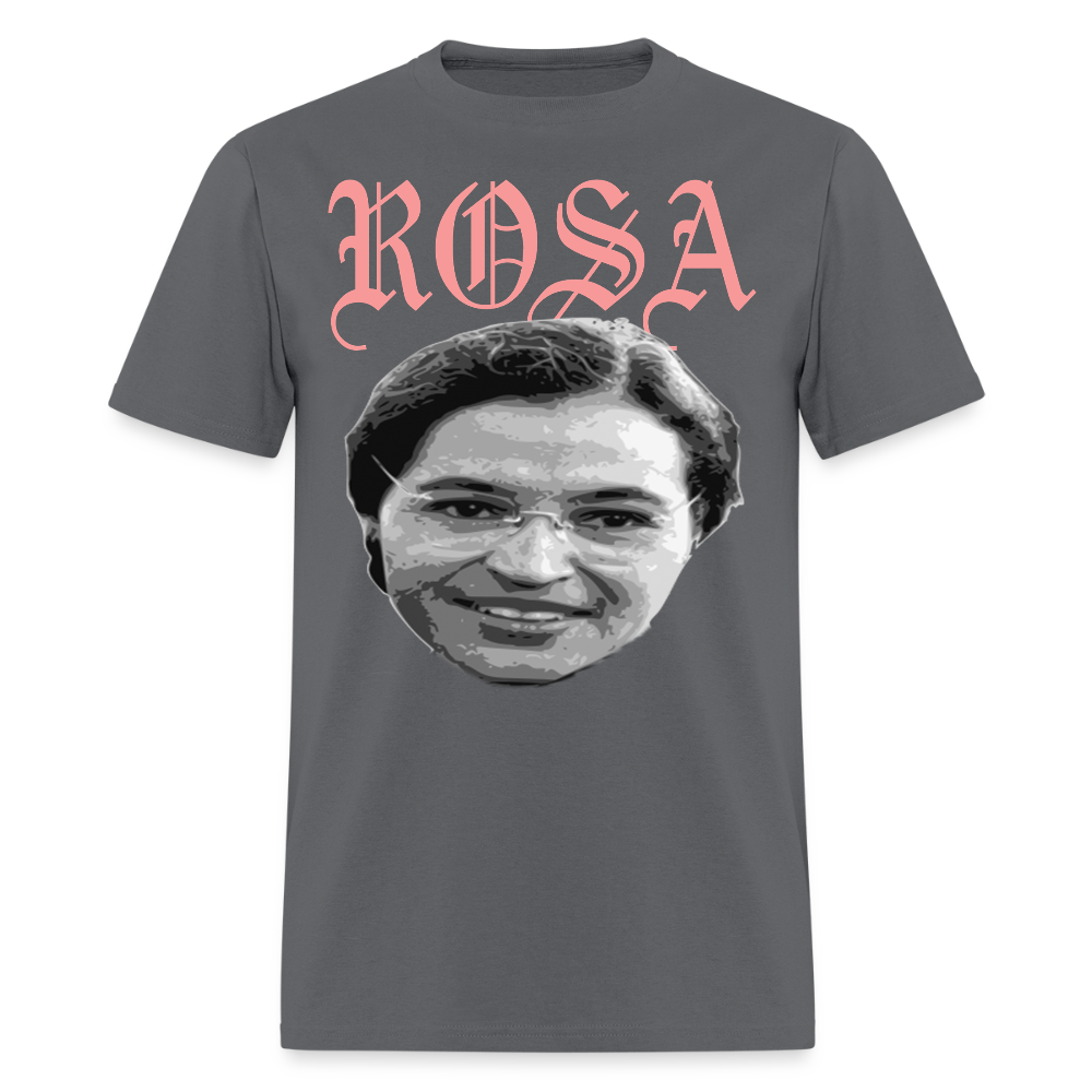 "Rosa" Rosa Parks Tee - charcoal