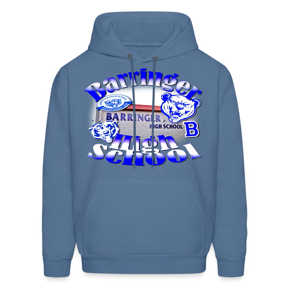 Barringer High School  Hoodie - denim blue