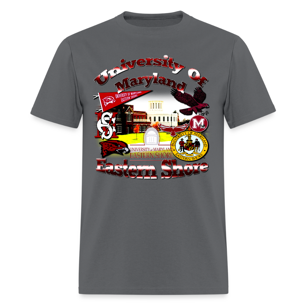 University Of Maryland Eastern Shore Tee - charcoal