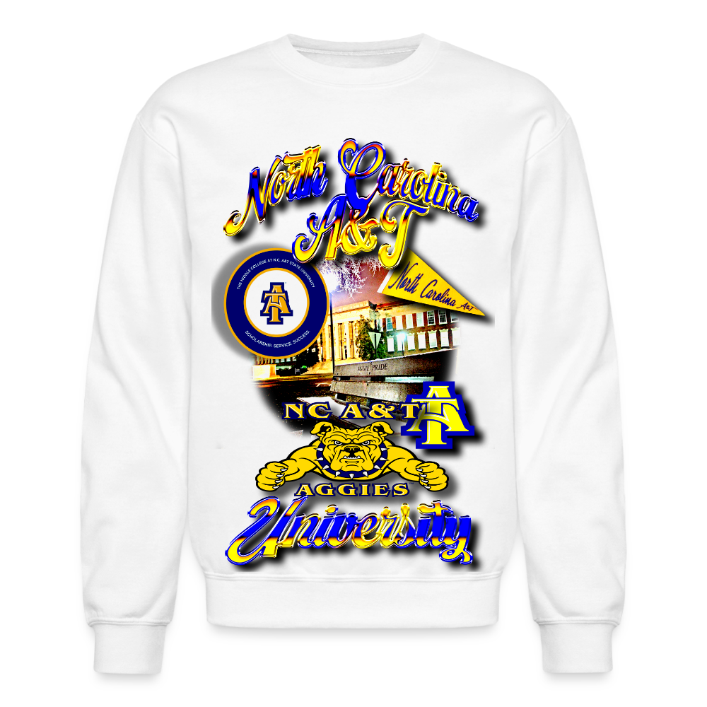 North Carolina A&T Sweatshirt - white