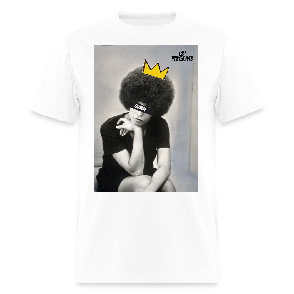 Queen Angela Tee - white