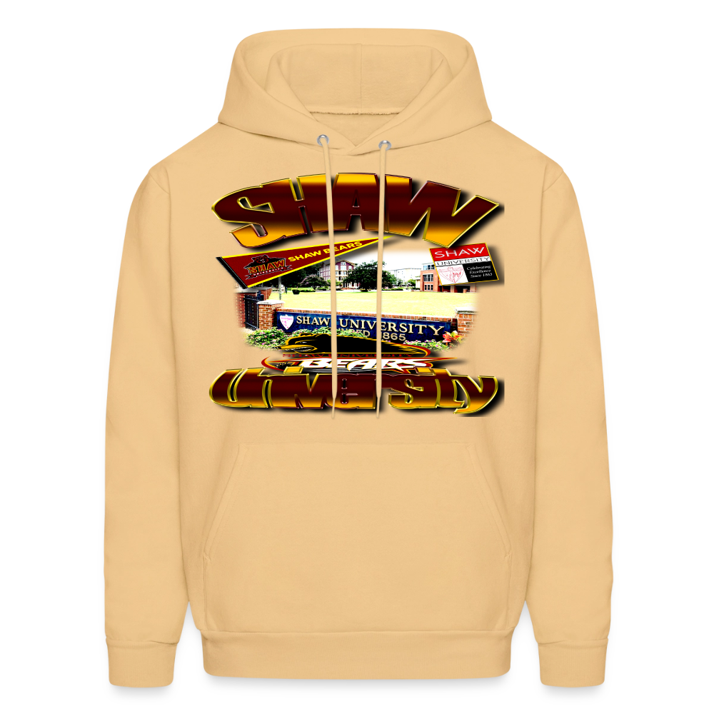 Shaw University Hoodie - light gold 