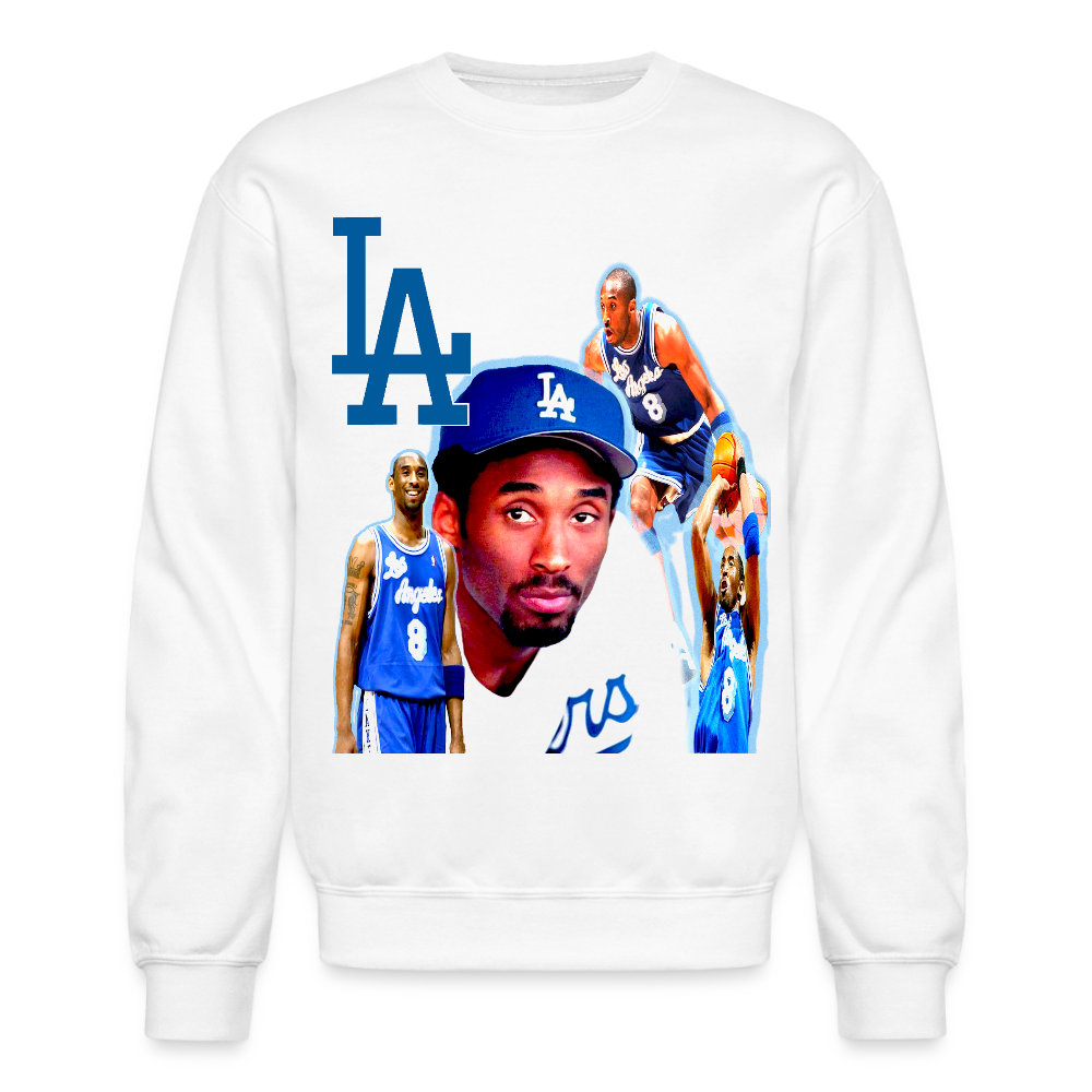 Dodger Blue Kobe Sweatshirt - white