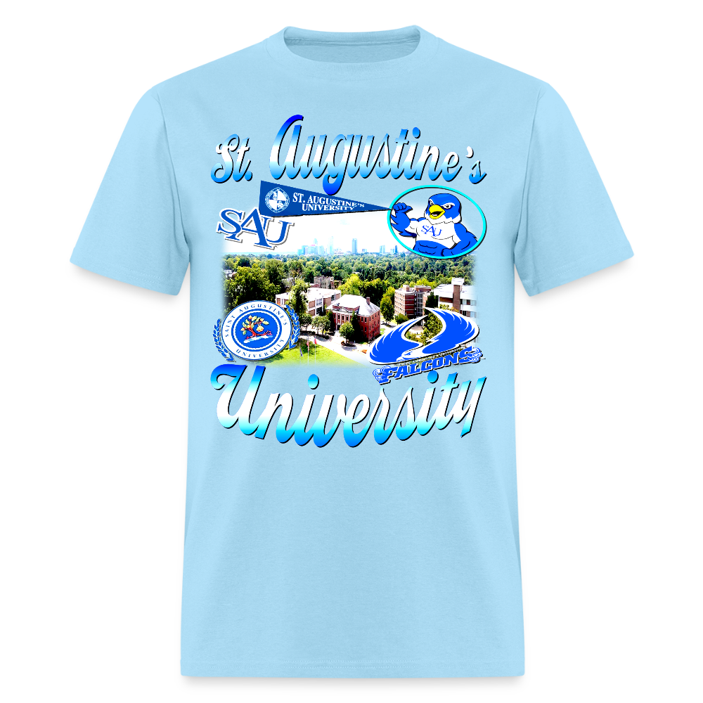 St. Augustine's University Tee - powder blue