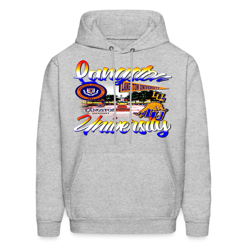 Langston University Hoodie - heather gray