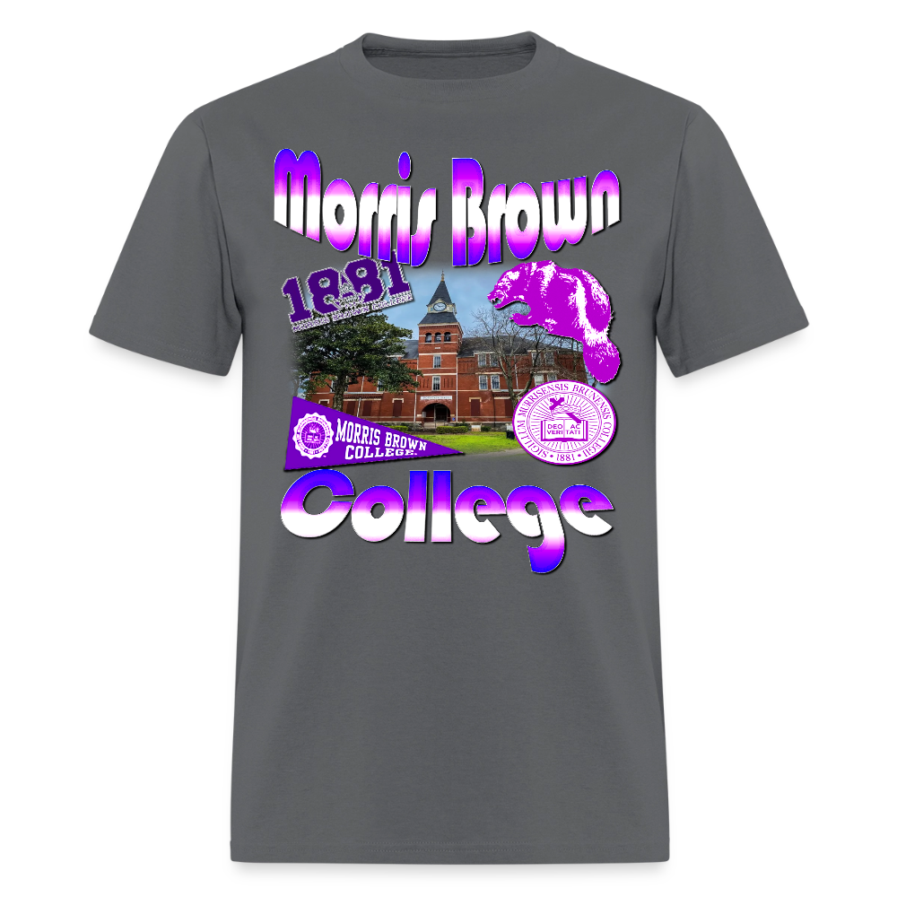 Morris Brown T-Shirt - charcoal