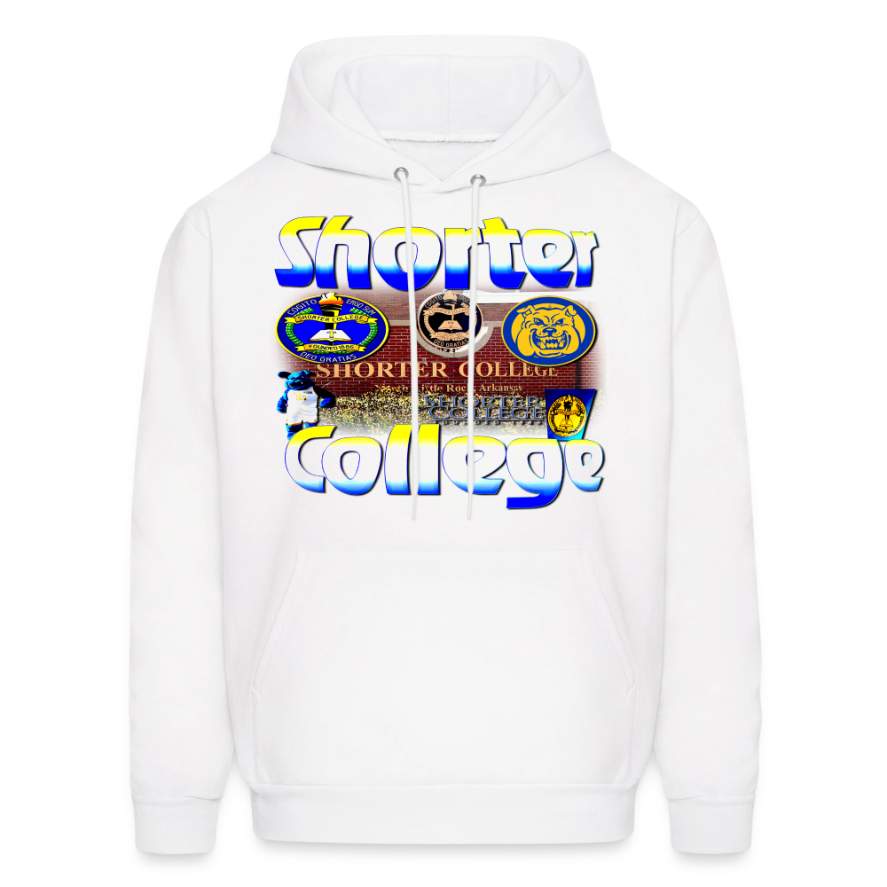 Shorter College Hoodie - white