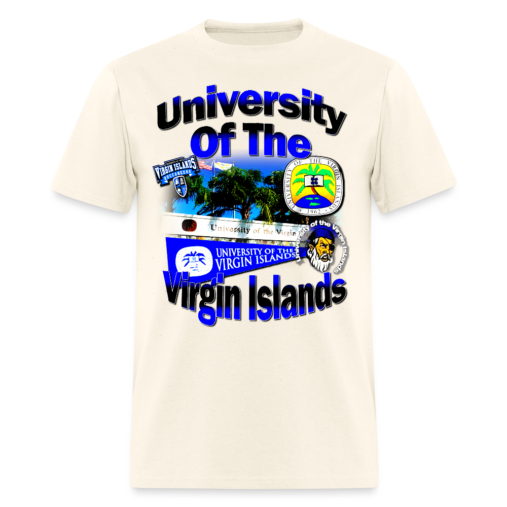 University Of The Virgin Islands Tee - sweet cream heather