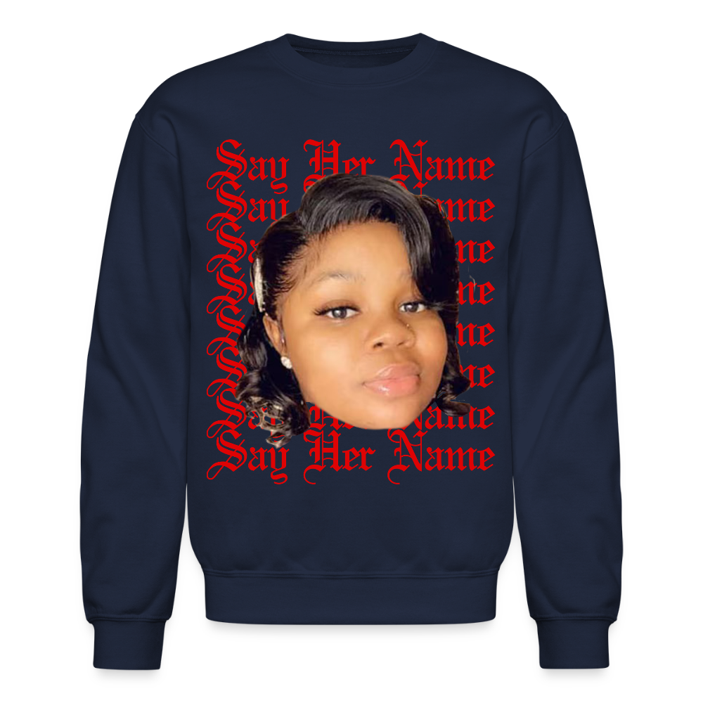 Breonna Taylor x Say Her Name Sweatshirt - navy