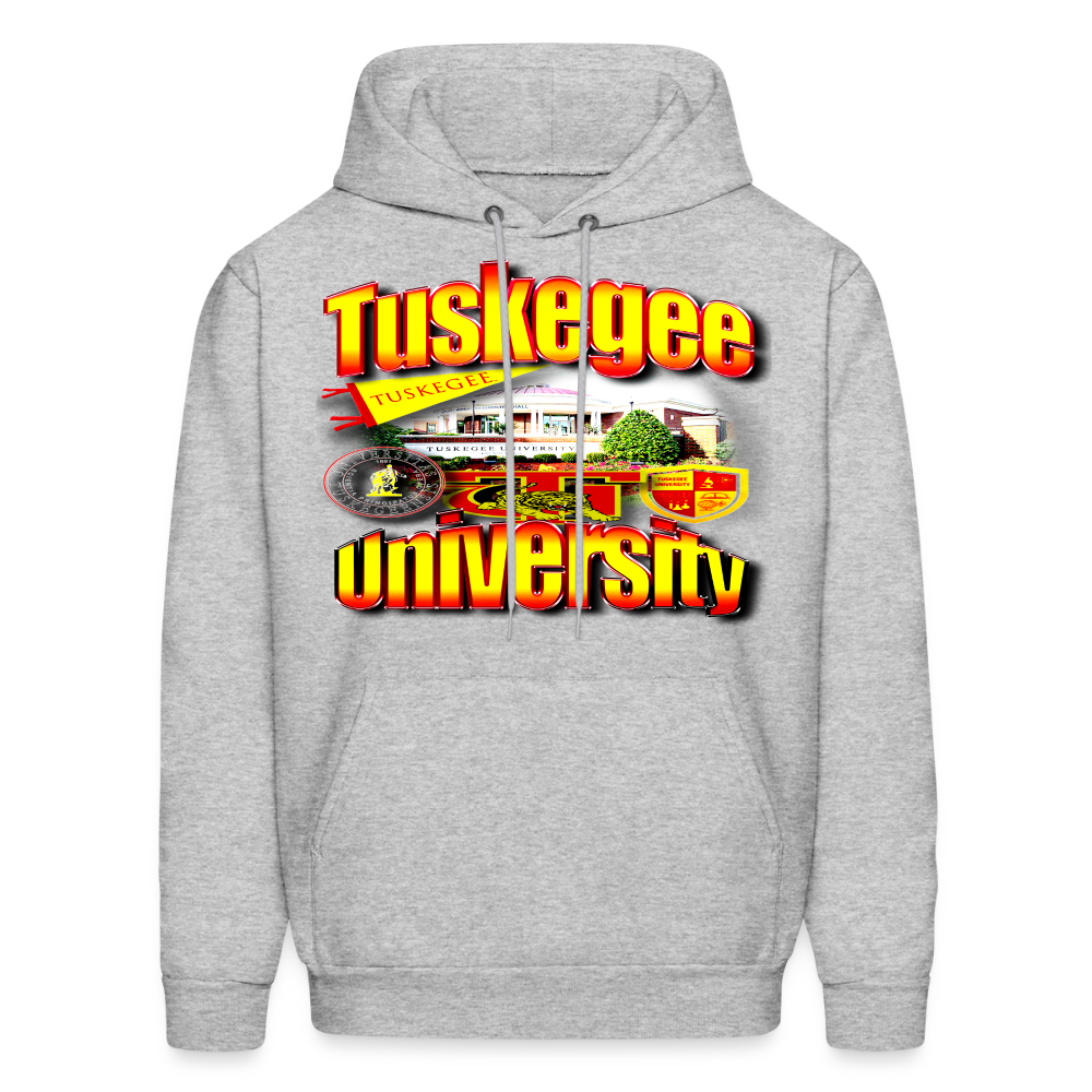 Tuskegee University Hoodie - heather gray