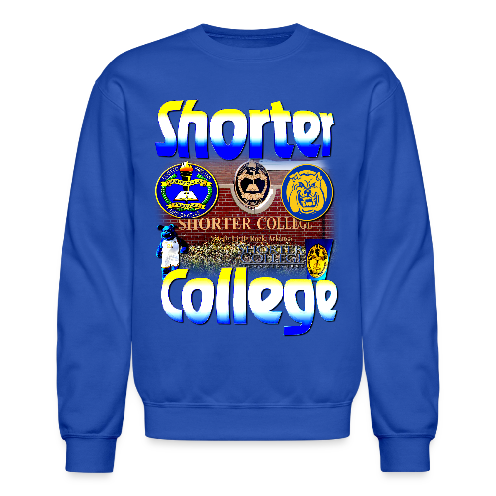 Shorter College Sweatshirt - royal blue