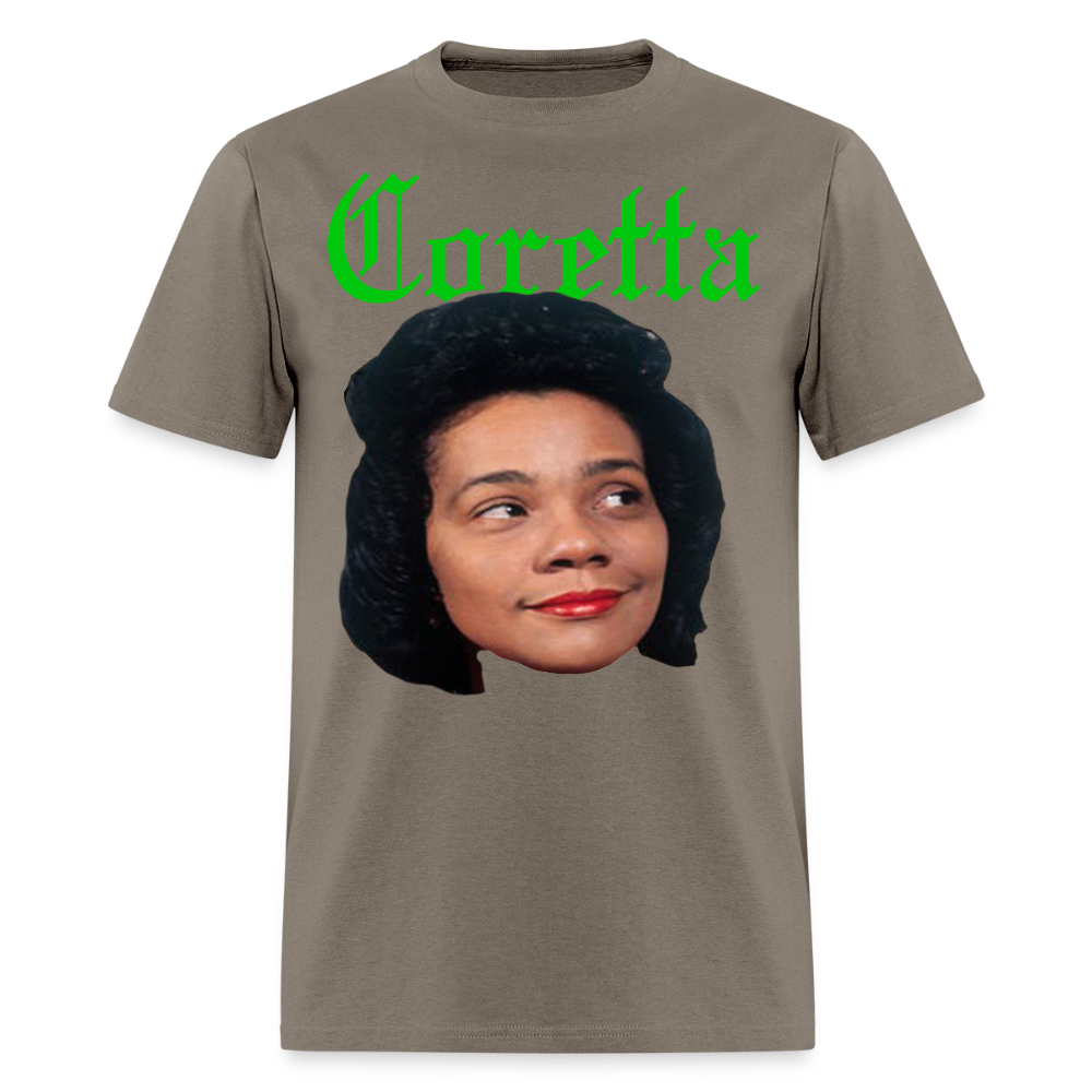 "Coretta" Coretta Scott King Tee - safari