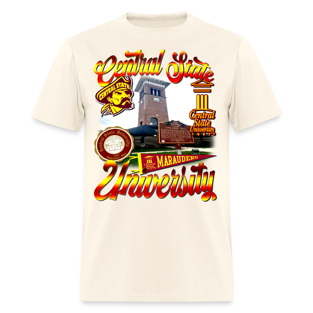 Central State Tee - sweet cream heather