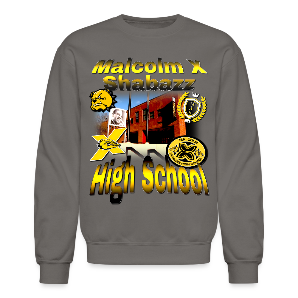 Malcolm X Shabazz High School Sweatshirt - asphalt gray