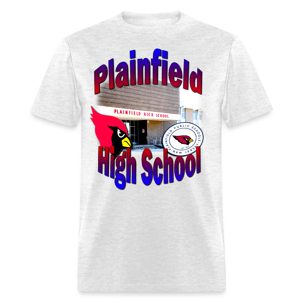 Plainfield High (NJ) T-Shirt - light heather gray