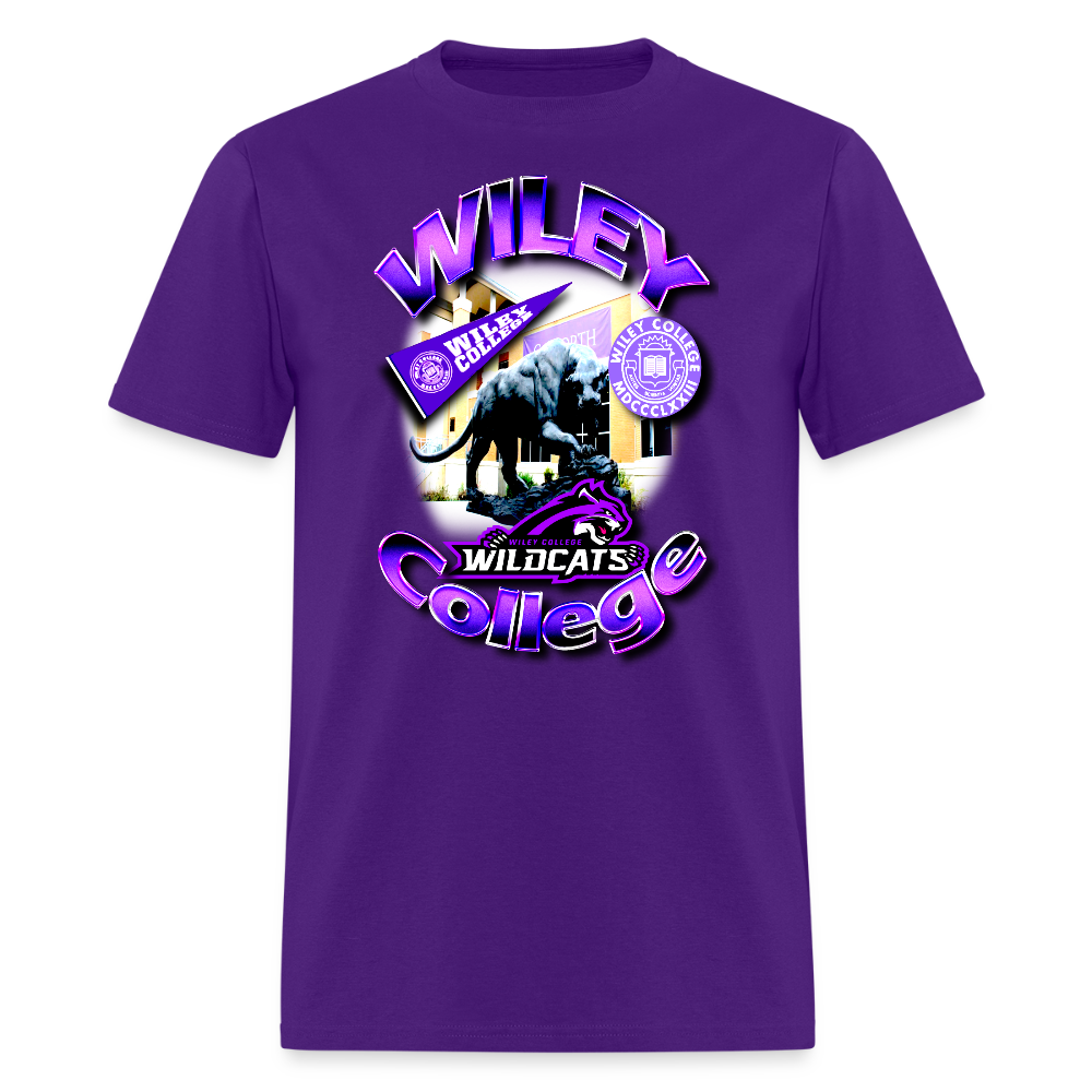 Wiley College Tee - purple